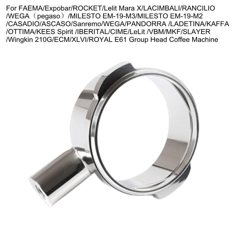 

58mm Filter Holder E61 Group Head Bottomless Portafilter Head For FAEMA/Expobar/ROCKET/RANCILIO/Lelit Mara X Coffee Machine E61 Group Head