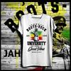 Reggae T-shirt Roots Rock Rasta Flag Jah Rastafari Haile Selassie I Salute Tee