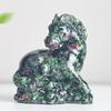 Natural Crystal Resin Figurine With Success Symbol For Home Decoration Gift