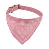 Sciarpa Bandana Collare Bandana Regolabile per Cane Cucciolo Gatto Bandana Triangolare Stampa PU Carino