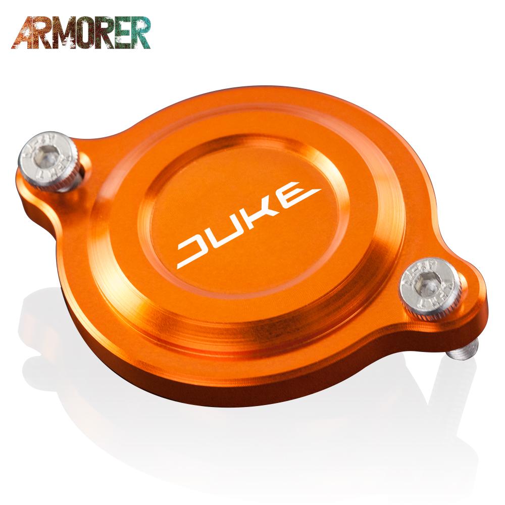 For KTM DUKE 125 200 250 390 1290 Super Duke R GT 690 790 890 DUKE / R Engine Oil Filter Cover Cap Motorcycle
