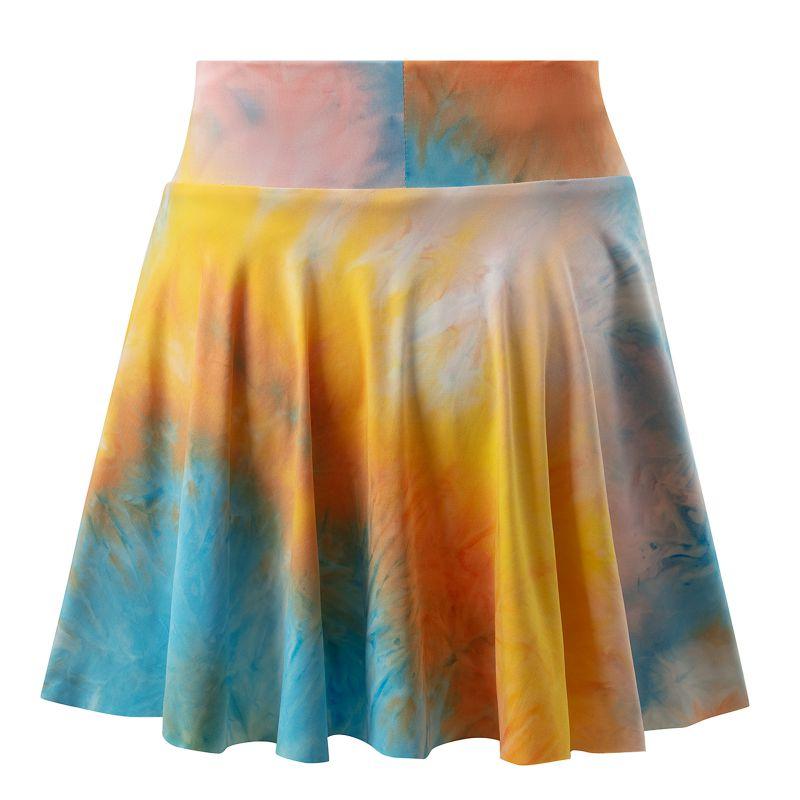 Dětská dívčí tenisová sukně pro věk 3-14 let s kapsami podšitými vnitřní vrstvou