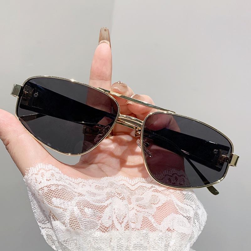 JYL TS Sunglasses Frameless Small Ellipse Design European/98110