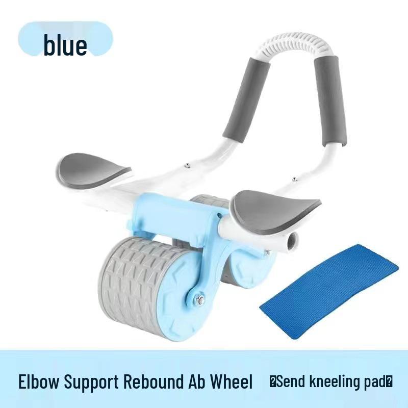 Multifunctional Ab Roller Wheel with Elbow Support for Men's Fitness