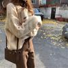 Thick Solid Women Autumn Sweaters Winter Knit Cardigan Korean Fashion Outwear Jacket Ladies Leisure Loose All Match Tops
