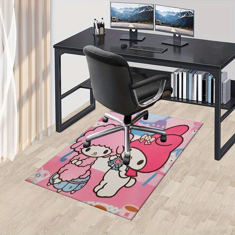 

1pc Sanrio Melody Mermaid Printed Office Carpet Rectangle Rug Under The Table,Perfect Room Decor for Living Room, Bedroom, Kitchen, Non-slip Floor Mat 60cm by 90cm