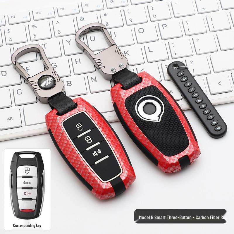 

Stylish Great Wall Cannon Car Key Bag with Buckle Shell for Personalized Decoration