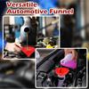 Long Funnel For Transmission Fluid 3.28 Foot Clear Tubing Plastic Wide Mouth Oil Funnel With Hose Flexible For Car, Engine, Gas, Water, Fluid