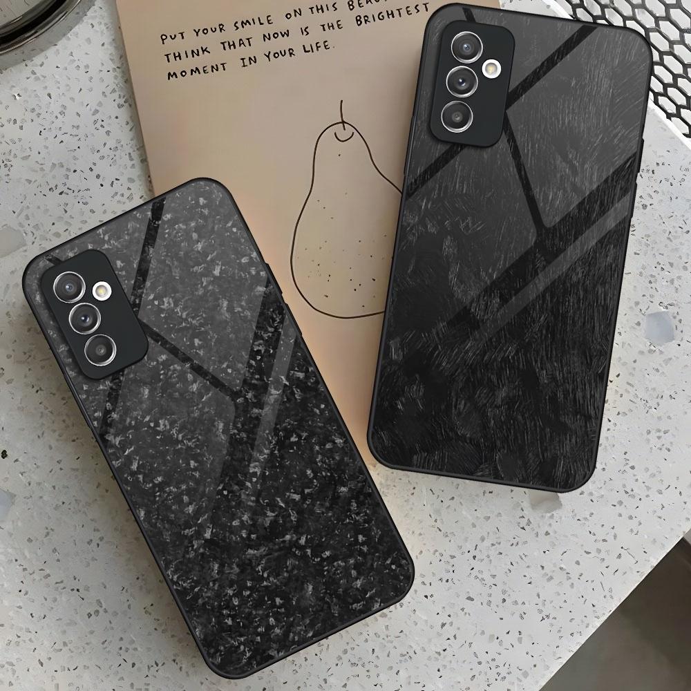 Normal Real Forged Carbon Phone Case for Samsung A15 A25 A35 A55 A14 A12 A22 A32 A52 A11 A21 A31 A51 A05 A24 A34 A54 A13 23 A33