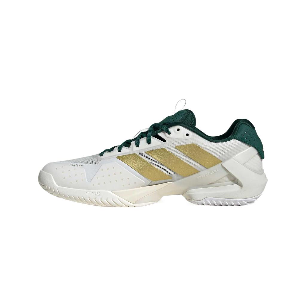Adidas Adizero Ubersonic 5 Comfortable Versatile Soft Non-Slip Wear-Resistant Breathable Low-Top Tennis Shoes Men Sneakers Bright-White IH3087