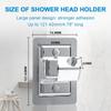 360° Adjustable Self-Adhesive Wall Mounted Shower Holder Bracket Stand Bathroom
