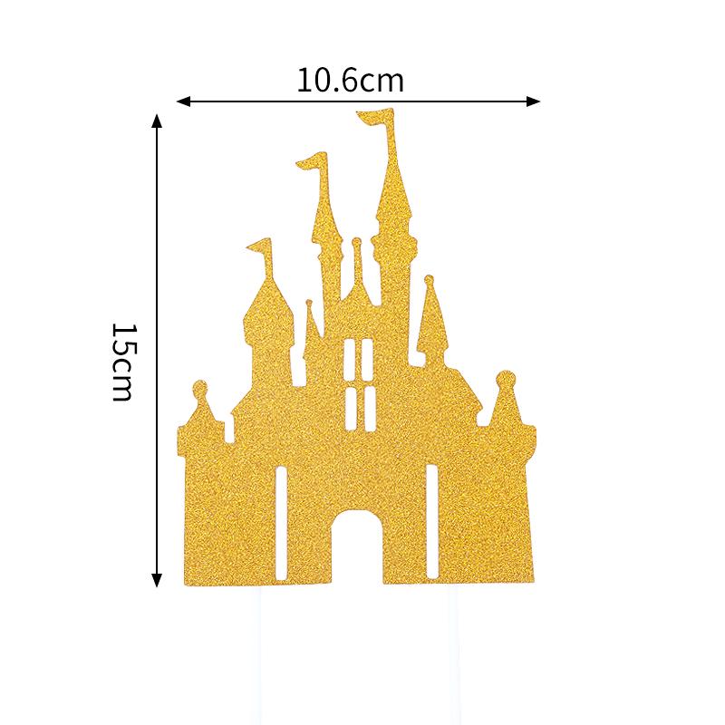 Princess and Prince Ferris Wheel Cake Topper for Birthday Decoration