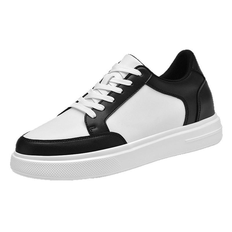 Fashion Invisible Inner Heightening Shoes 8 Trendy Thick-Soled Inner Heightening Shoes Little White Shoes Breathable Sports Shoes Casual Board Shoes