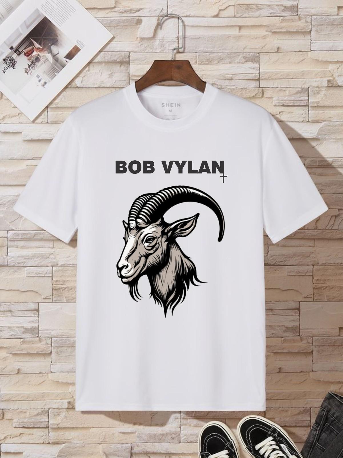 

Bob Vylan Goat Tshirt, Music Lovers Goat Faced Shirt, Pop Music Fan Gift Tee Top S разноцветный