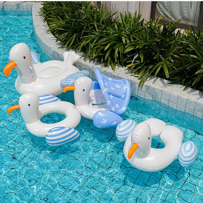 Seagull Swimming Ring Children's Seat Summer Swimming Ring Baby Swimming Pool Floating Ring