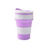Sport Mug Folding Cup Coffee Foldable Silicon Bpa Free Best Seller Collapsible Travel Food Grade Silicone Minimalist Color Box