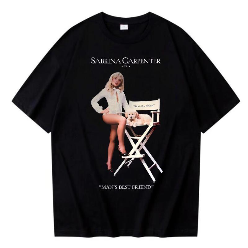 Unisex Clothing Unisex Sabrina Carpenter 2025 New Ablum Unisexs Best Friend TShirt O Neck Harajuku Short Sleeve Tshirt for Fans Gift