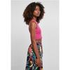 Débardeur court côtelé femme Urban Classics GT - rose fuchsia - XXL
