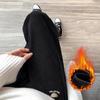 Plus Size Petite Maternity Sweatpants - Loose, Non-constricting, Cuffed Casual Pants for Spring/Summer.