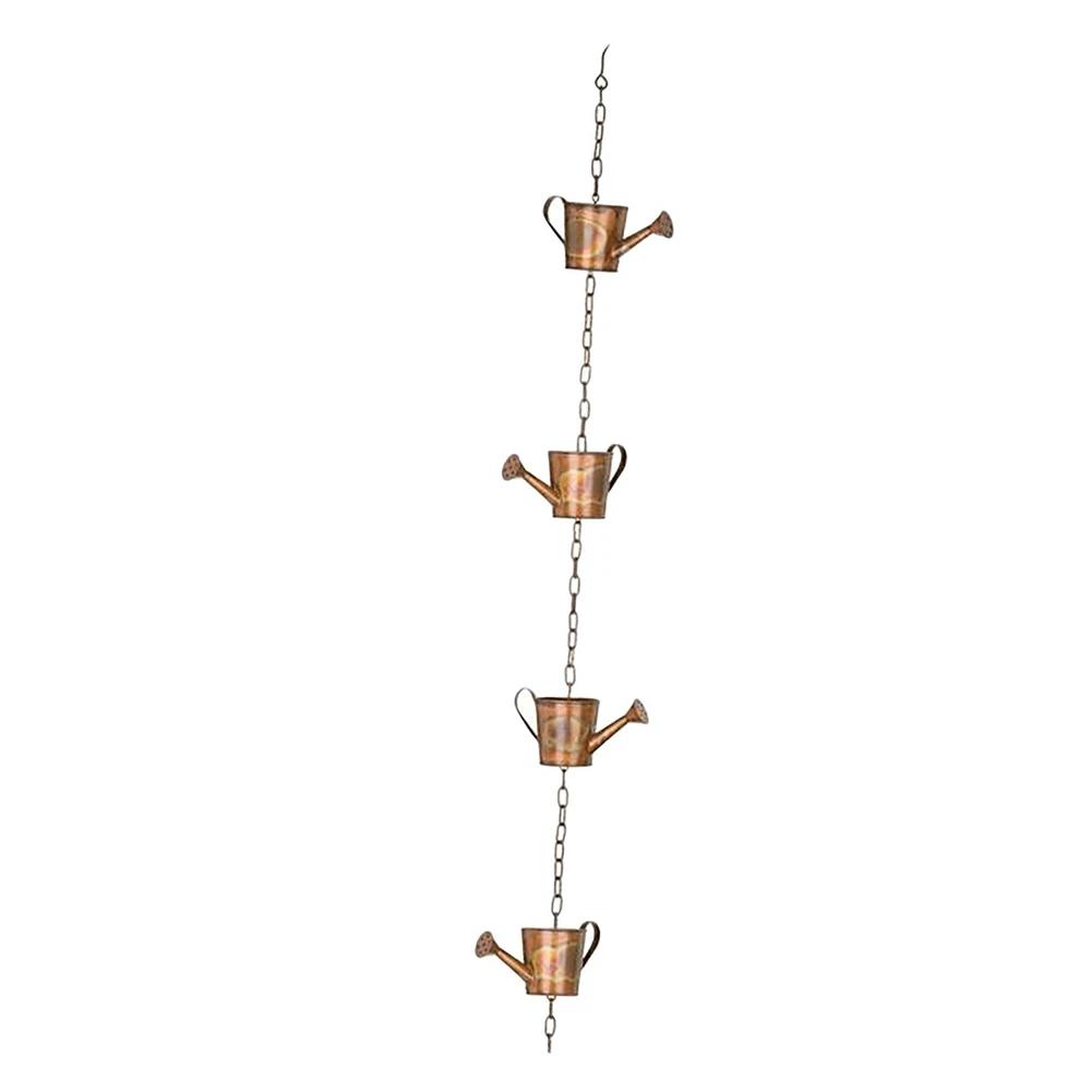 1pcs Functional And Decorative Rain Chains For Outdoor Use Easy 1M Metal Rainwater Drainage Chain Outdoor Decoration