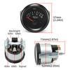24V 52mm Car Gauge Water Temperature Gauge Oil Pressure BAR Meter Voltmeter Oil Temp Gauge Digital Pointer LED Car Gauge Diesel