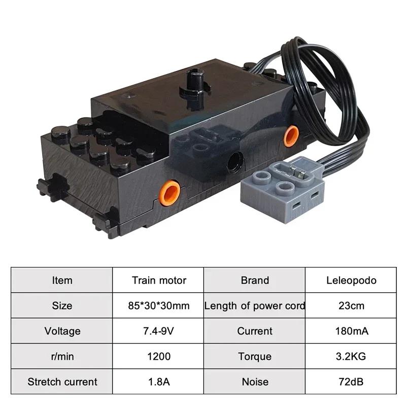 Remote 2.4G Control Receiver Component Programmable Sprayer Motor Telescopic Push Rod Music Box Power Parts Building Block Led