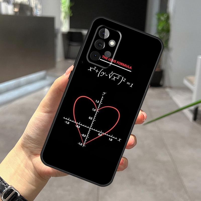 Math Equations Formula Case For Samsung Galaxy A32 A12 A22 A52 A35 A26 A16 A05 A55 A15 A54 A34 A14 A56 A36 A13 A53