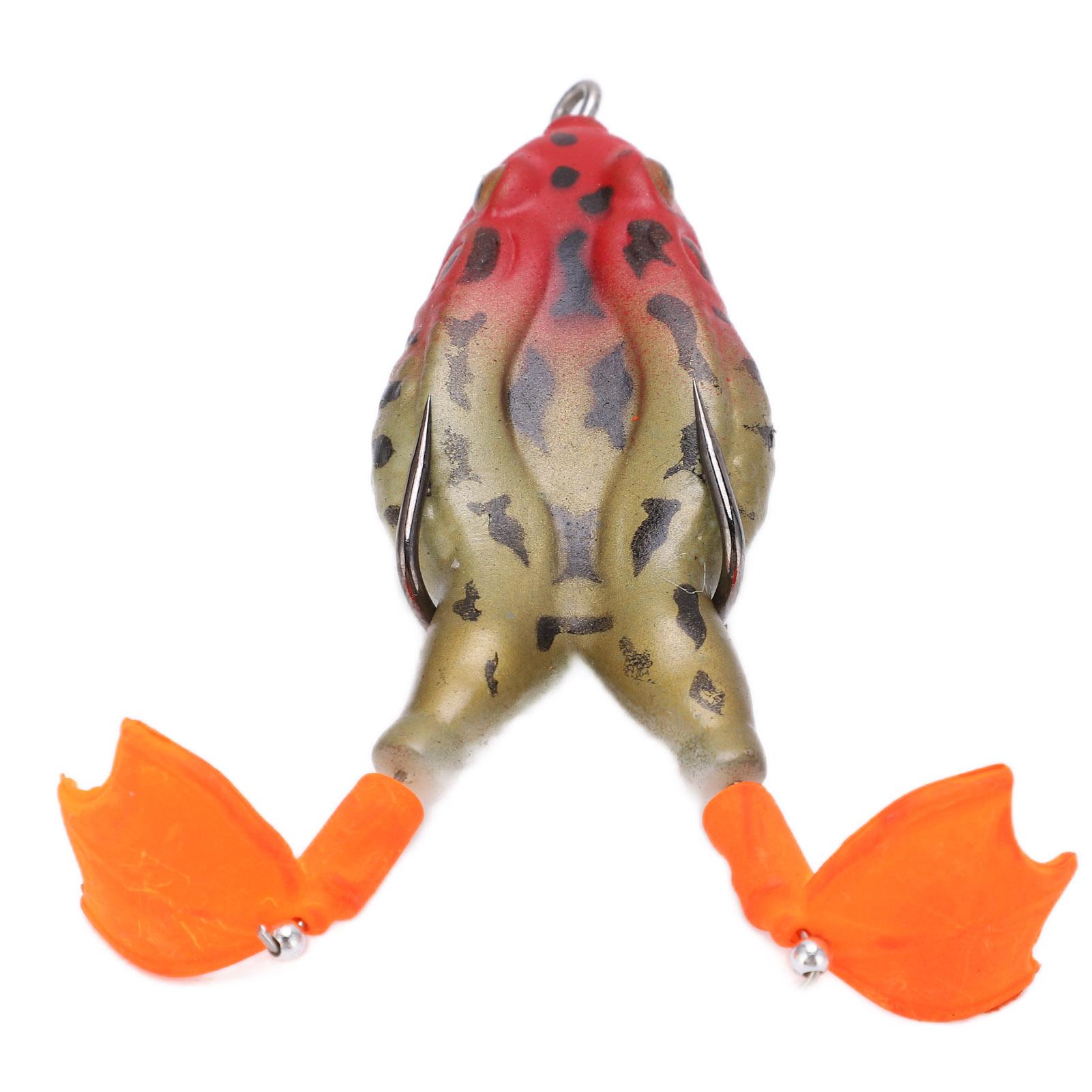 

Поплавкові приманки Thunder Frog Baits з подвійними пропелерами-лапками для лову окуня, змієголова, лосося 5#