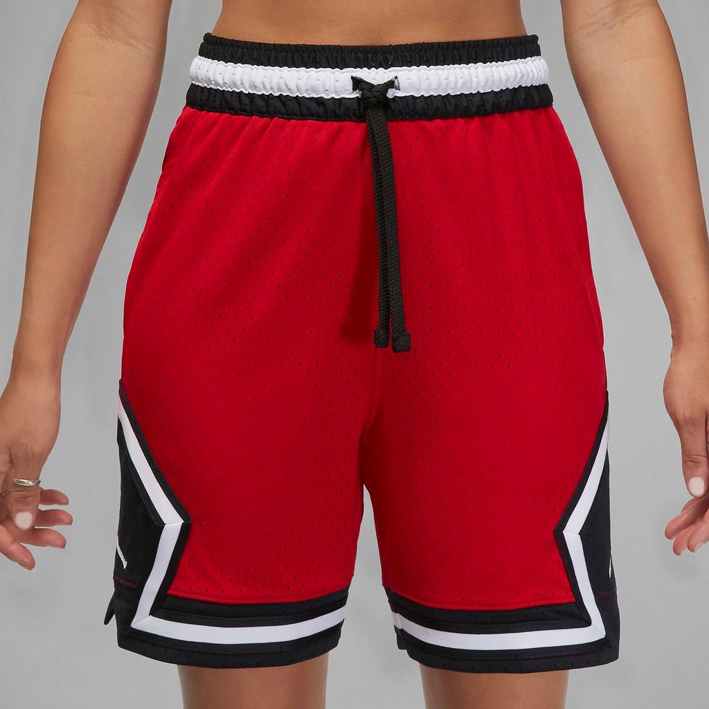 Jordan Logo Solid Color Shorts With Drawstring Men Bottoms Red DX1487-687