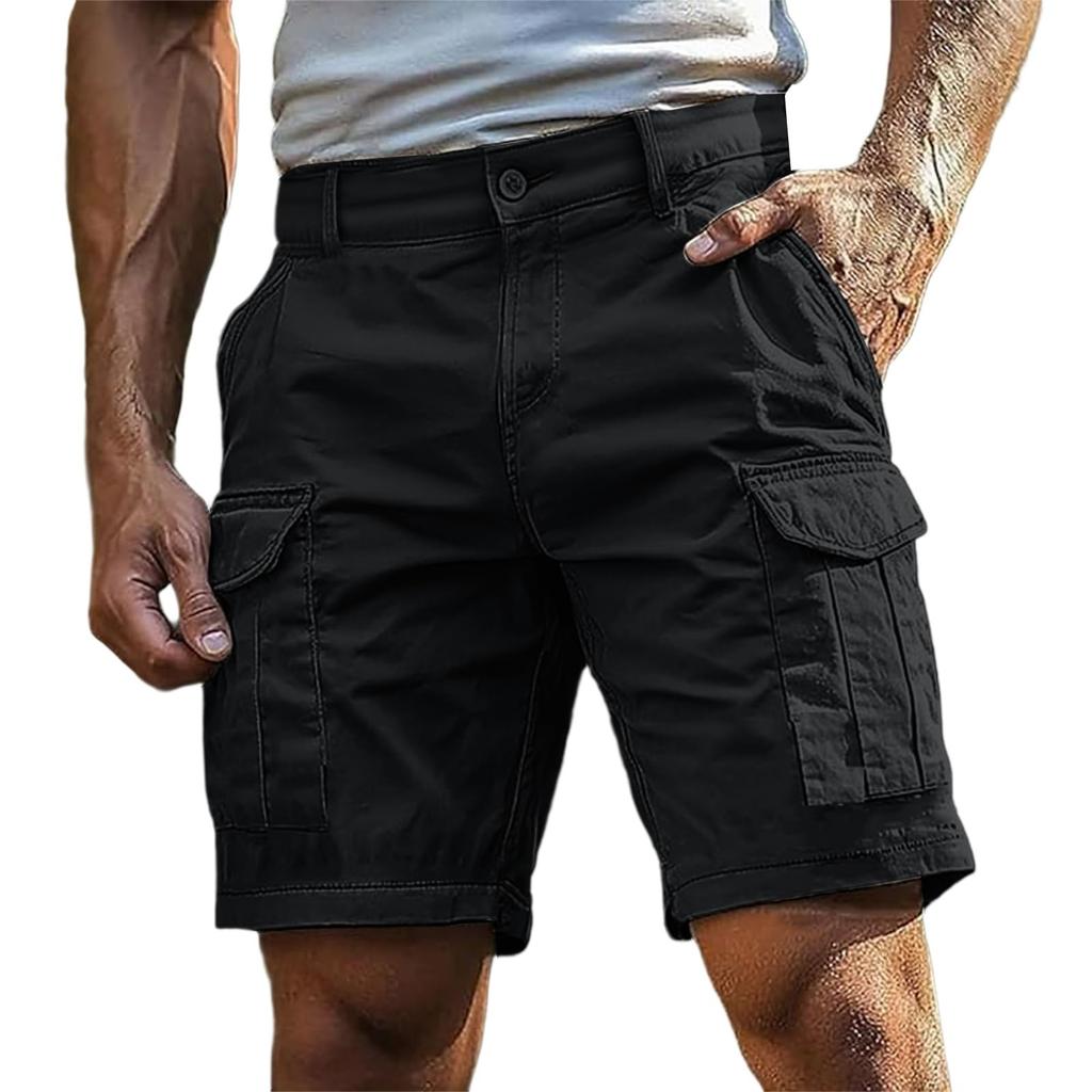 Men's Sports Pocket Workwear Casual Loose Shorts Casual Jogging Shorts