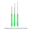 2 Sets 3 in 1 Baiting Needle Tool Lightweight Fishing Bait Needle  for Baiting