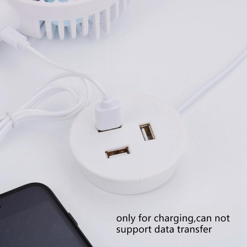 3 Port USB Desk Grommet Hole Round Desktop Charging Station USB Embedded Power Adapter Charging Cable Connector