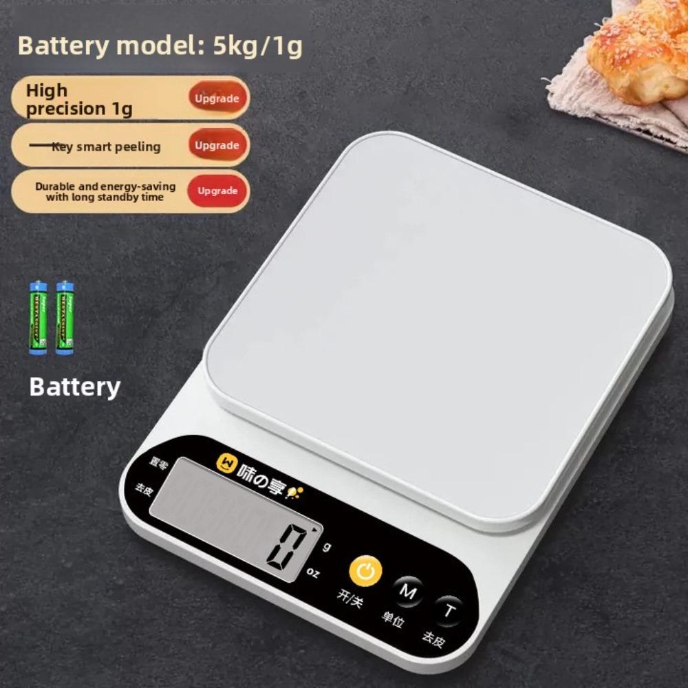 Small Electronic Scale Gram Scale Electronic Scale High Precision Kitchen Scale Baking Precision Household Commercial Food Scale Small Scale