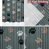 2D flat Photography Backdrop Popular Backdrop Colorful Paw s 100% Polyester Birthday Party for Indoor celebrations for