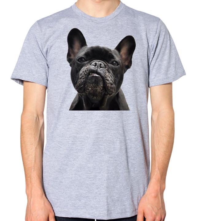 French Bulldog T-Shirt Men Women Unisex Angry Dog Top L