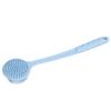 Silicone Back Brush Dual Sided Thickening Anti Slip   Handle Back Scrubber for Shower