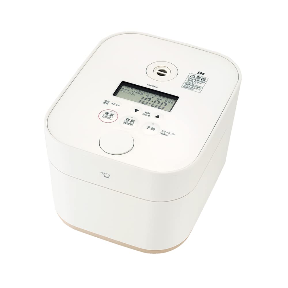 

Рисоварка Zojirushi 5,5 чашек IH Type Black Round Thick Pot White STAN. СЗ-SA10-WA