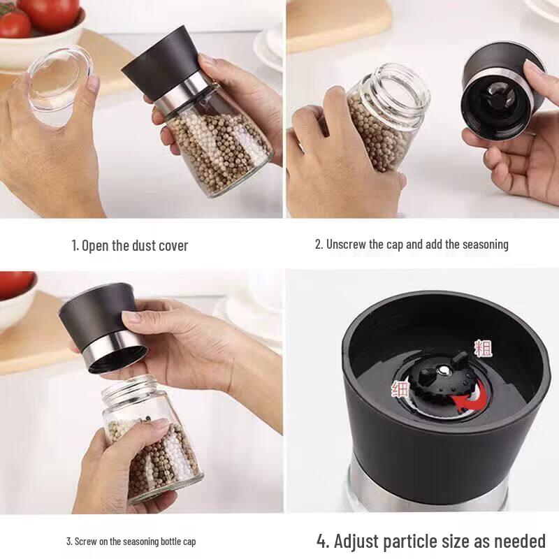 Adjustable Ceramic Core Manual Spice Grinder