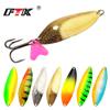 FTK 1PC 8 Colors Spoon Fishing Lure 30g/32g/40g with Treble Hook Bass CrankBait Spoon Crank Bait