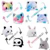 Reversible Flip Cat Plush Stuffed Toy Soft And Cute Animal Doll For Children Gifts