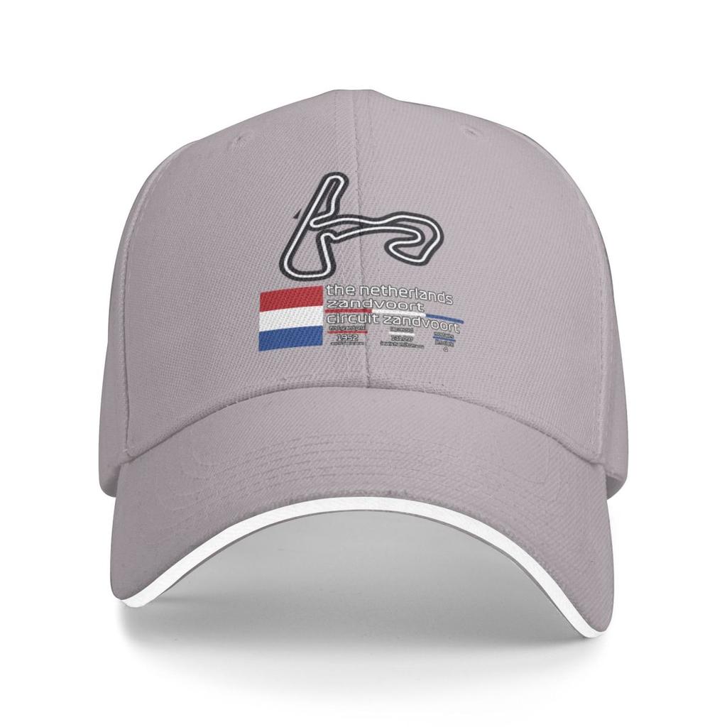 Circuit Zandvoort F1 Records Baseball Cap Sunhat Anime Fishing Caps Unisex Luxury Brand Women's Beach Unisex's