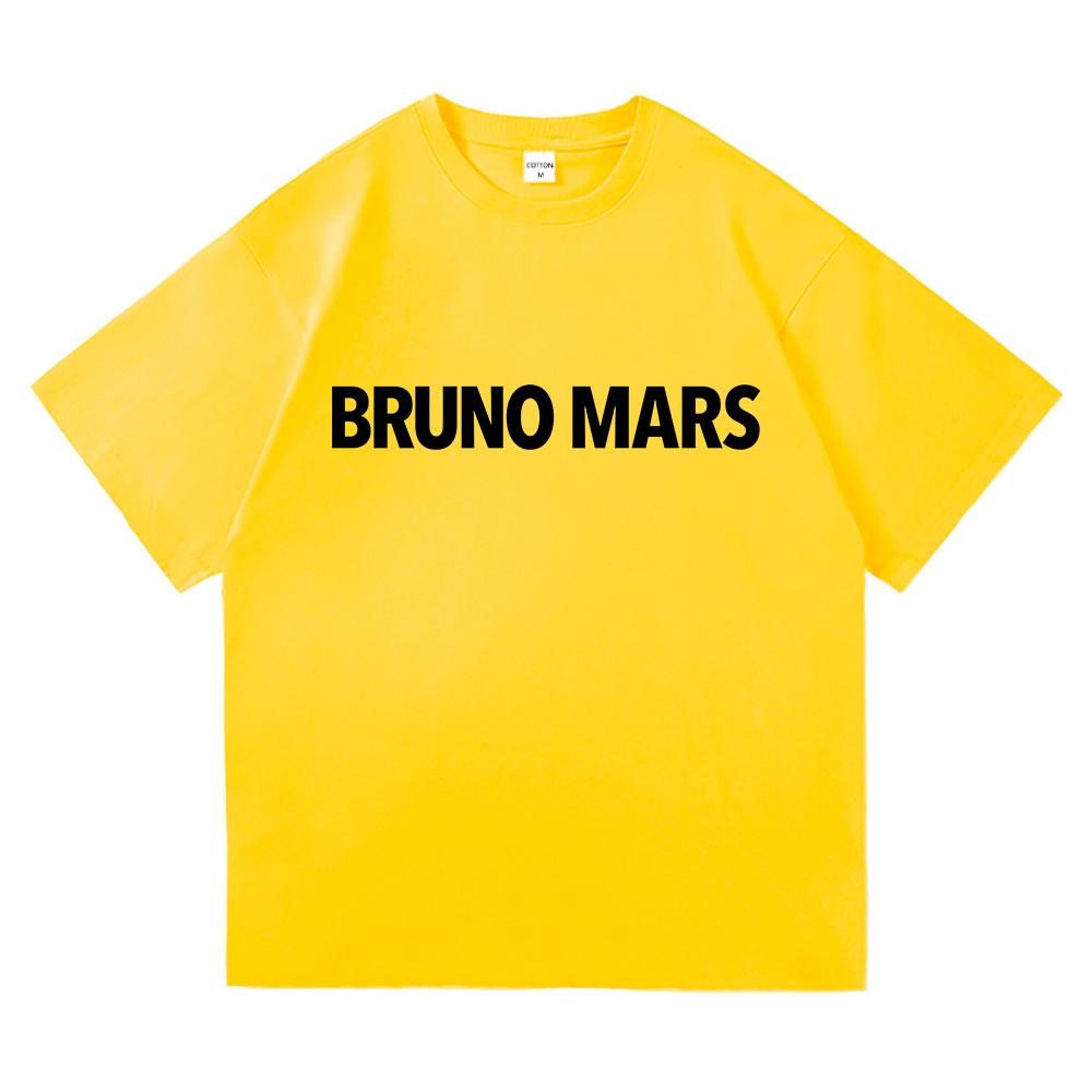 Bruno Mars Das RoUnisextic T-Shirt 2026 Neues Album Retro UnisexDamenbekleidung Harajuku Hochwertige Oberteile Baumwoll-T-Shirts Vintage
