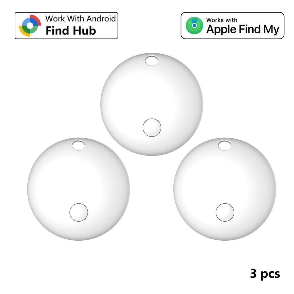 Mini GPS Dual-System Tracker Für Apple Find My/Android Google Find Hub App Gegenstandsfinder Tasche/Schlüsselortung Smart Bluetooth Tracker