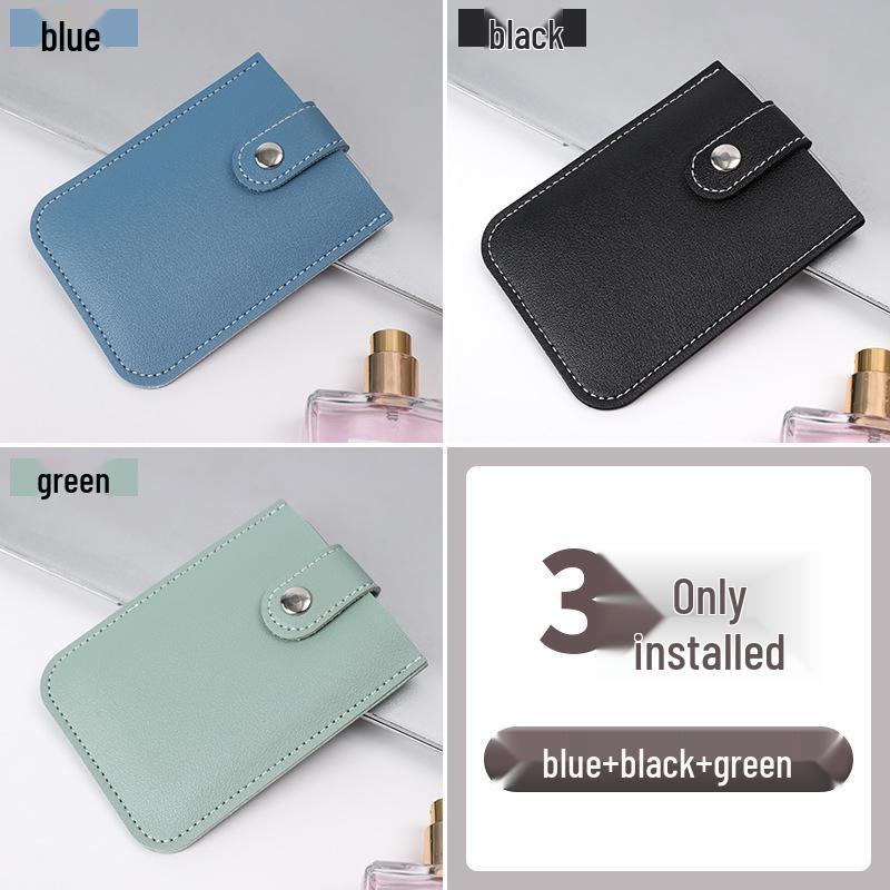 Multi-Slot Anti-Demagnetization ID and Card Holder Wallet - Large Capacity Compact Sleeve