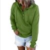 Women S Loose Long Sleeve Hooded Sweatshirt With Drawstring Pocket