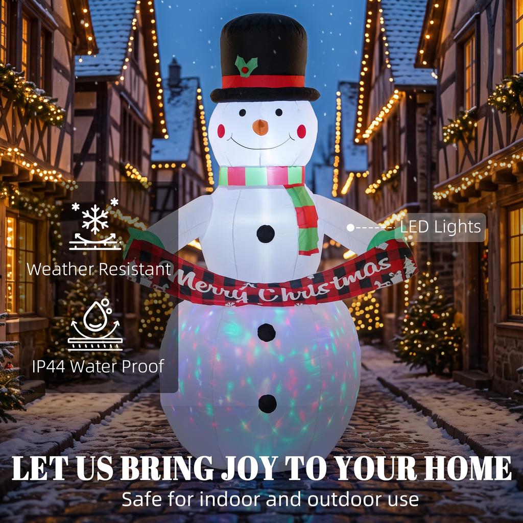 6.7FT Christmas Inflatable Snowman