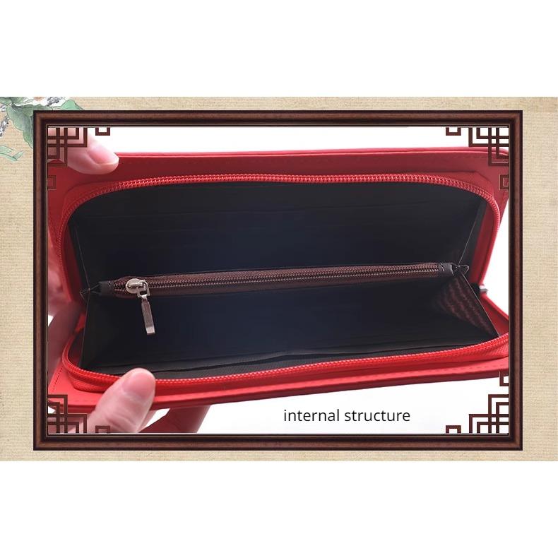 Chinesisches charakteristisches Geschenk: Yunjin-Geldbörse, ethnische Stickerei, Kunsthandwerk, Geburtstagsgeschenk für Mutter, Urlaubsgeschenk, Damen-Geldbörse