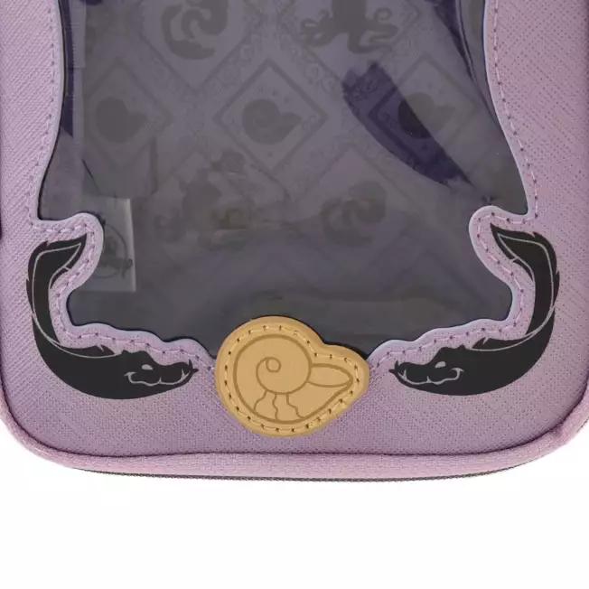 Disney The Little Mermaid Pouch with Strap and Clear Window DISNEY VILLAINS NEW