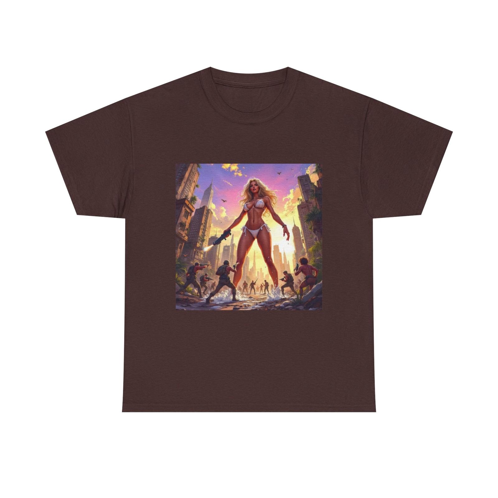 Colossal Woman Superhero Unisex Tee, Graphic Tee for Fans, Gift for Comic Lovers 3XL