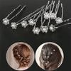 Set di spille per capelli da sposa Perla Cristallo Strass Fermagli per Capelli Accessori per Damigelle Decorazione Capelli Gioielli per Capelli